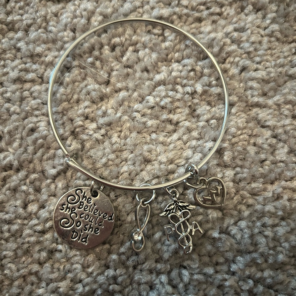 Physician Assistant/Associate Charm Bracelet
